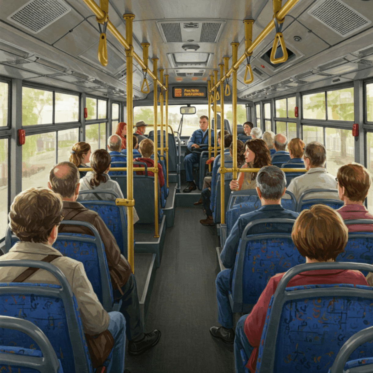 קורס נהיגת רכב ציבורי 445 - הכשרה מקצועית לנהגי אוטובוס ומונית